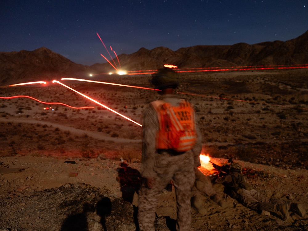 Marines with 2nd Battalion 5th Marine Regiment conduct Company Night Attacks during SLTE 4-26