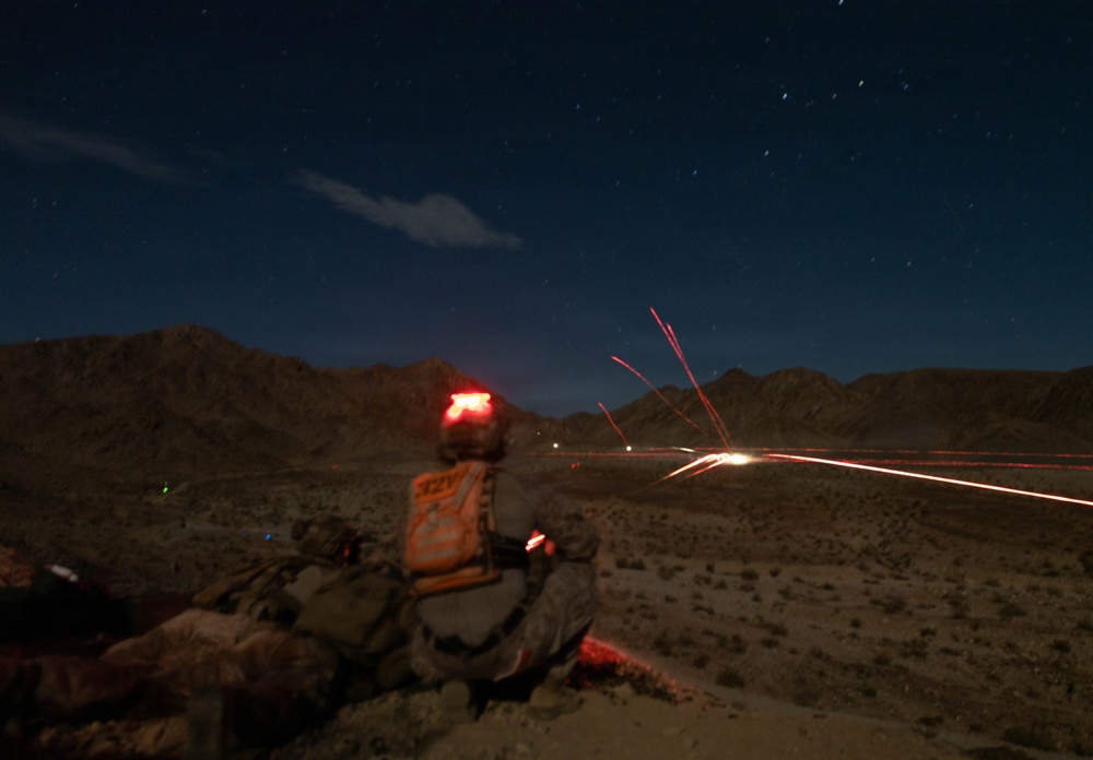 Marines with 2nd Battalion 5th Marine Regiment conduct Company Night Attacks during SLTE 4-26