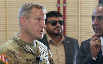 Fort Bliss 3D barracks ribbon cutting ceremony