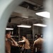 George Washington Sailors Aircraft Tire Maintenance
