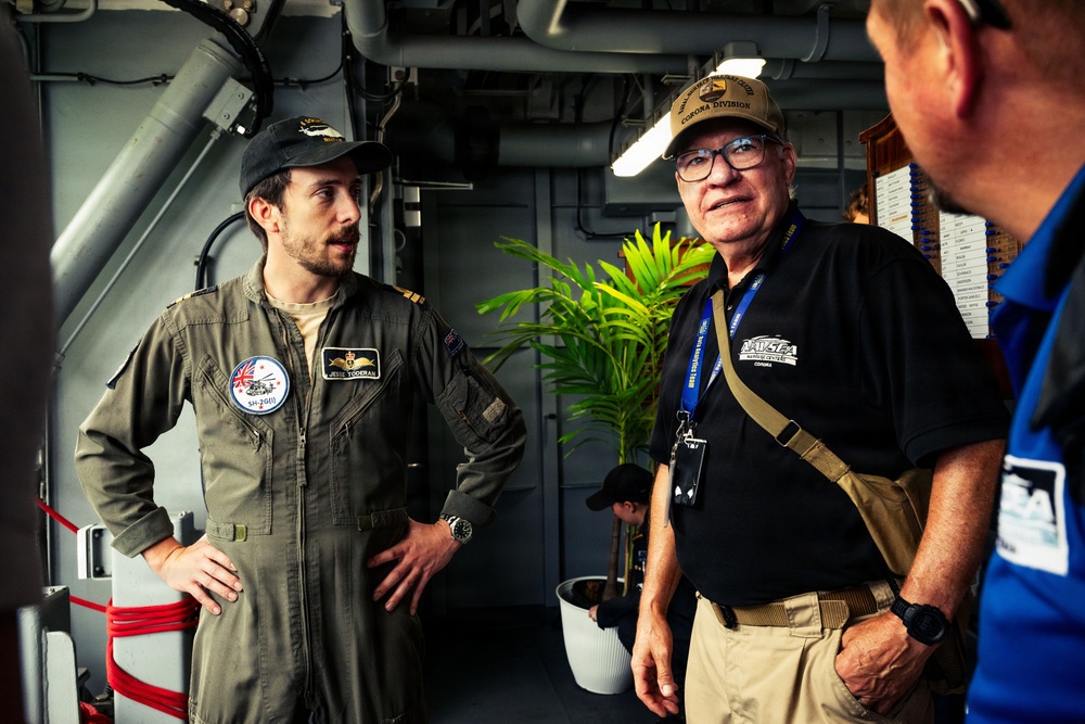 Iridium tracking unit installs during RIMPAC 2026