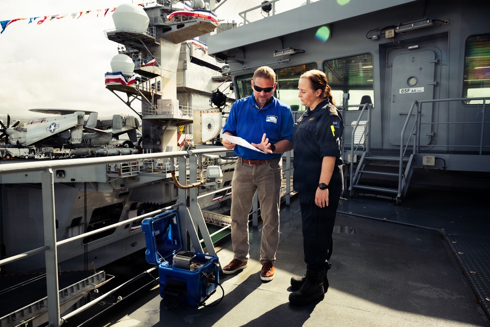 Iridium tracking unit installs during RIMPAC 2026