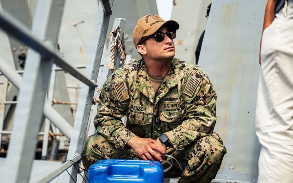 Iridium tracking unit installs during RIMPAC 2026