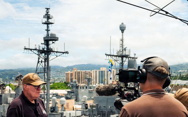 Iridium tracking unit installs during RIMPAC 2026