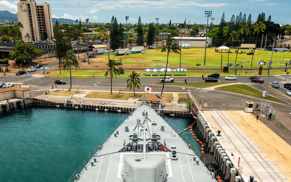 Iridium tracking unit installs during RIMPAC 2026