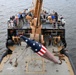 Coast Guard sets historic Francis Scott Key Memorial Buoy in Baltimore Harbor