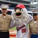 Lt. Gen. Austin Attends Marine Corps Day at Nationals Park