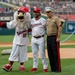 Lt. Gen. Austin Attends Marine Corps Day at Nationals Park