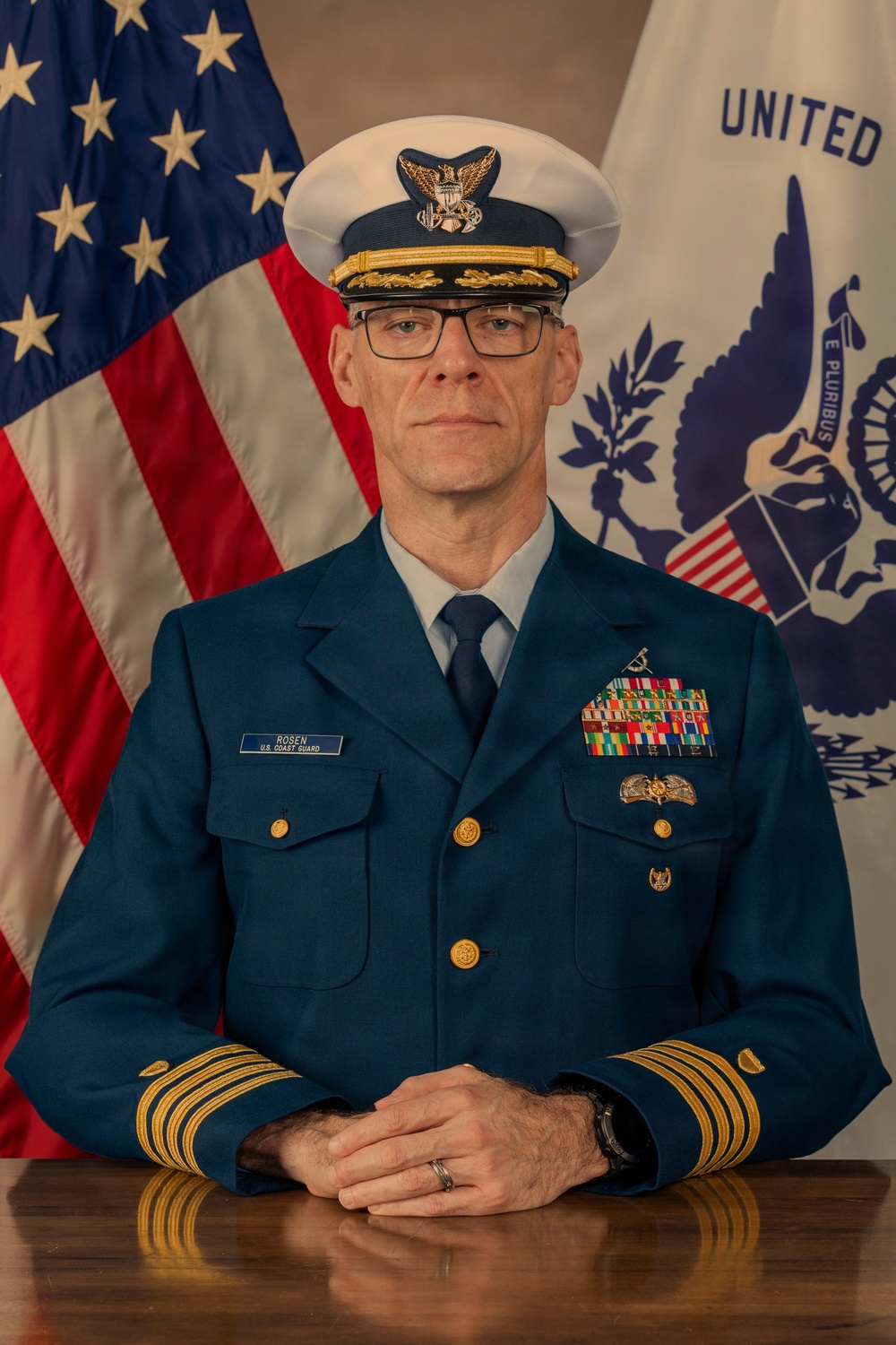 Captain Christopher Rosen command portrait