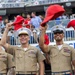 Lt. Gen. Austin Attends Marine Corps Day at Nationals Park