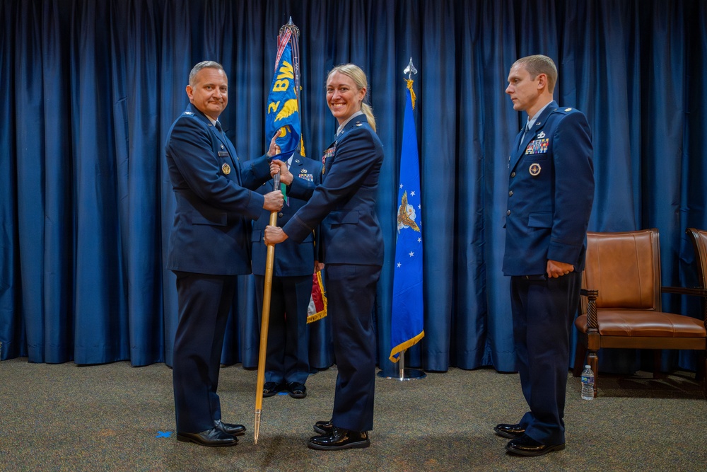2nd Comptroller Squadron Change of Command