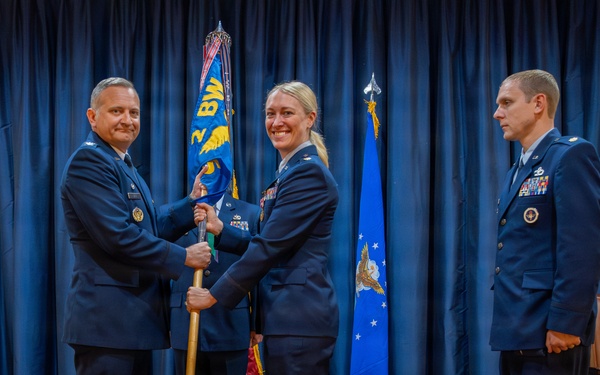2nd Comptroller Squadron Change of Command