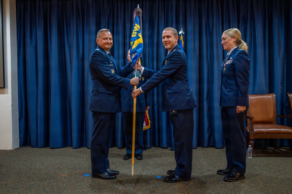 2nd Comptroller Squadron Change of Command