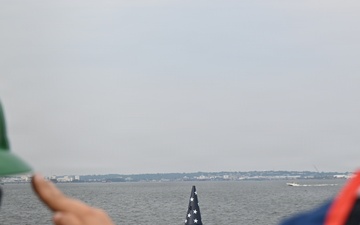 Coast Guard sets historic Francis Scott Key Memorial Buoy in Baltimore Harbor