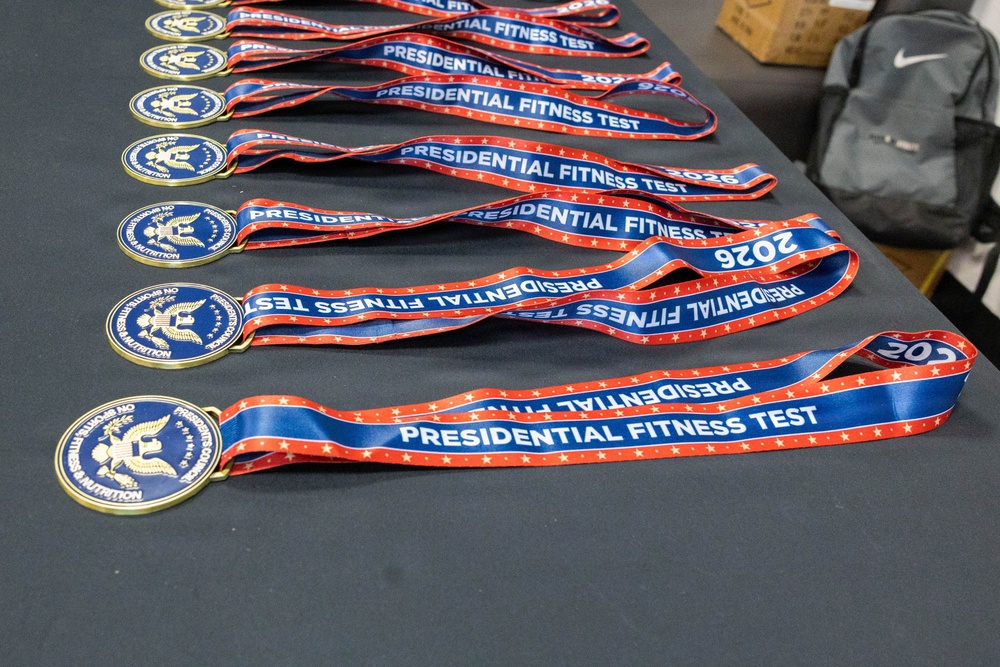 The Combat Center host the renewed Presidential Fitness Test