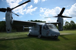 MV-22 Osprey with DI MANGL prototype installation