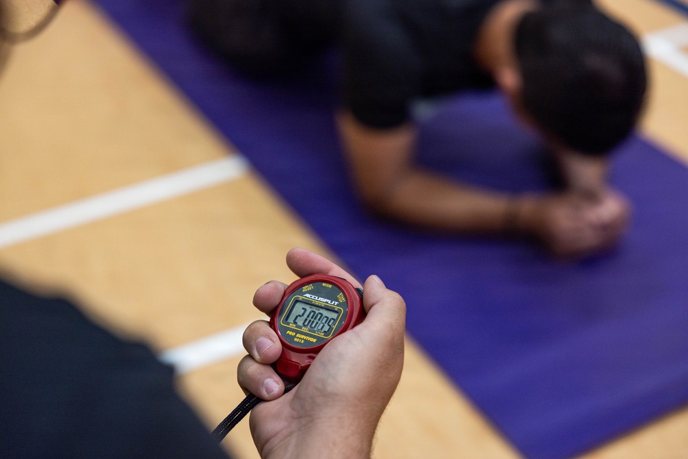 The Combat Center host the renewed Presidential Fitness Test