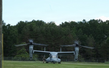 MV-22 Osprey with DI MANGL
