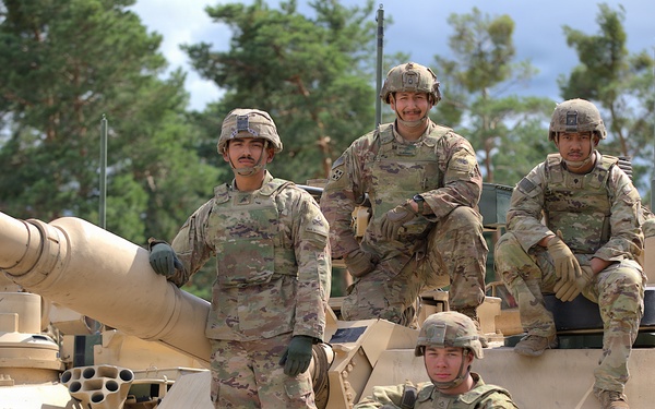 2-37AR, 1ID perfects its craft and shows lethality during M1 gunnery range