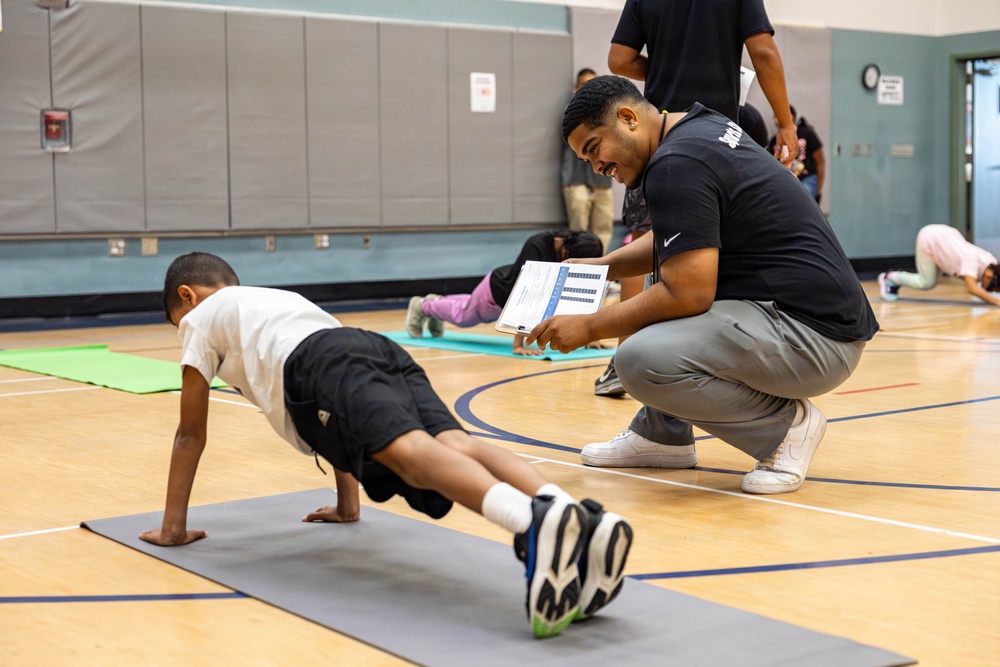 The Combat Center host the renewed Presidential Fitness Test