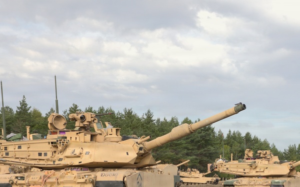 2-37AR, 1ID perfects its craft and shows lethality during M1 gunnery range
