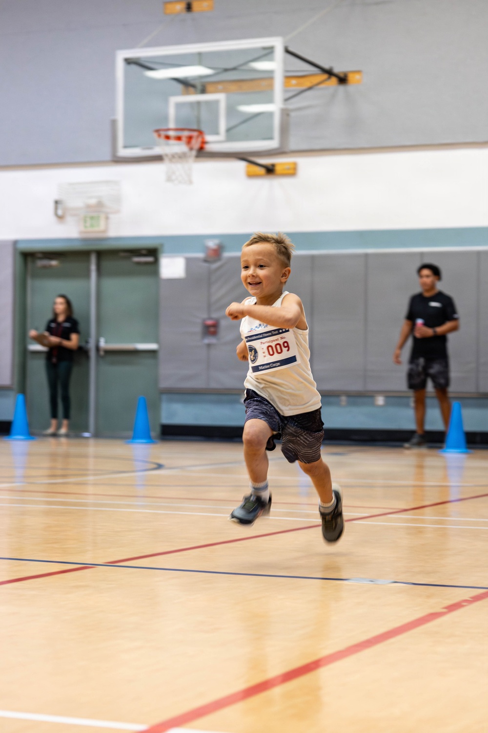 The Combat Center host the renewed Presidential Fitness Test