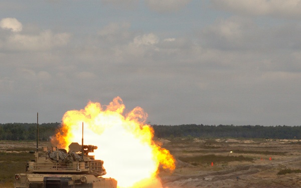 2-37AR, 1ID perfects its craft and shows lethality during M1 gunnery range