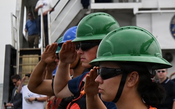 Coast Guard sets historic Francis Scott Key Memorial Buoy in Baltimore Harbor