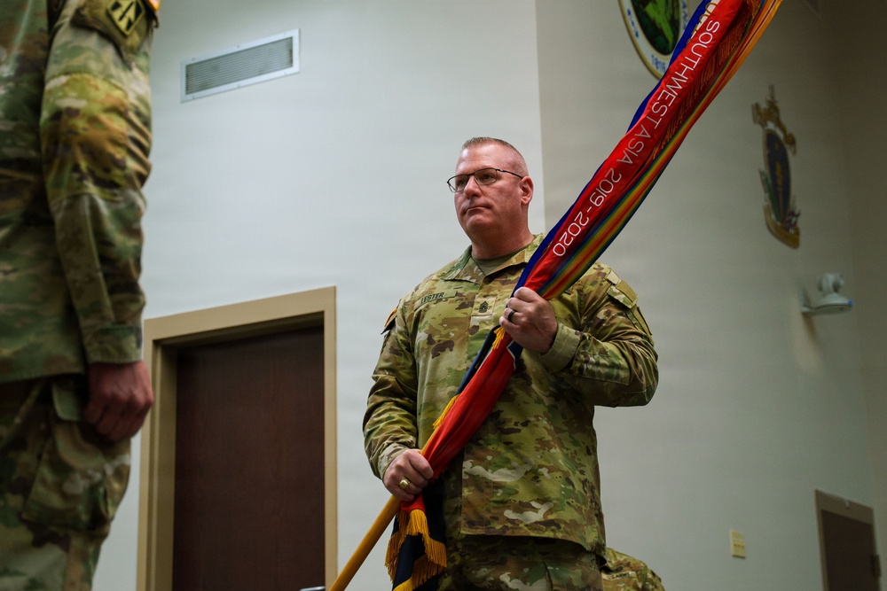 38th Infantry Division Change of Responsibility