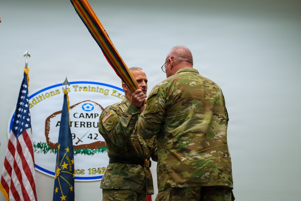 38th Infantry Division Change of Responsibility