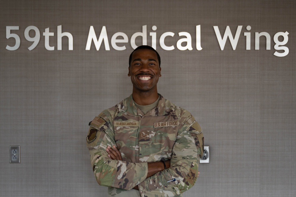 Airman earns a uniform and a nation
