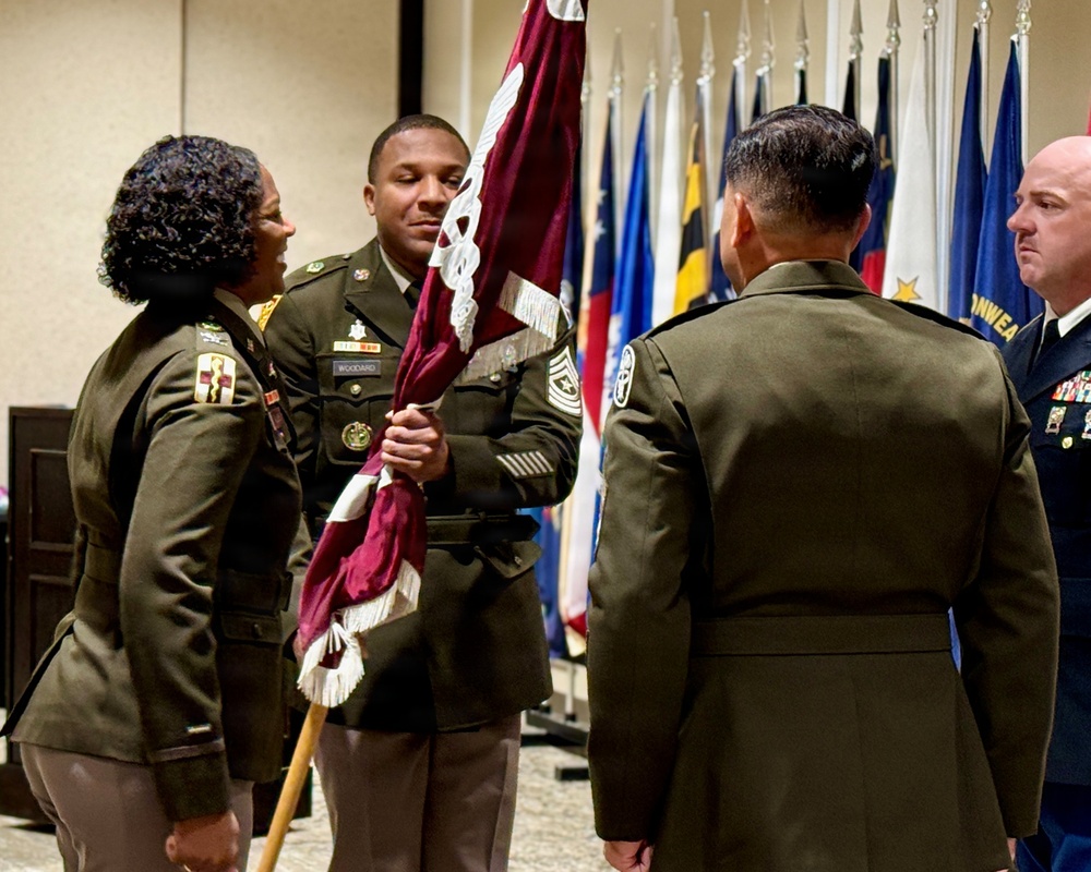Woodard assumes responsibility as Munson senior enlisted advisor