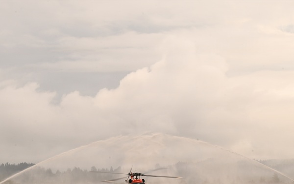 Coast Guard Air Station Astoria holds change-of-command ceremony