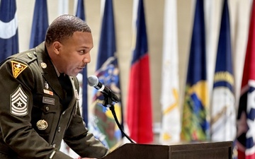 Woodard assumes responsibility as Munson senior enlisted advisor