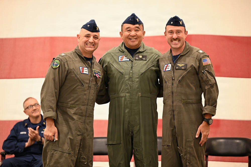 Coast Guard Air Station Astoria holds change-of-command ceremony