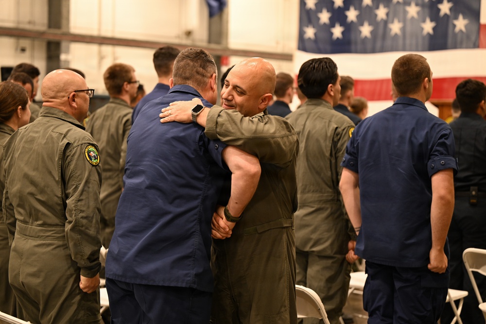 Coast Guard Air Station Astoria holds change-of-command ceremony