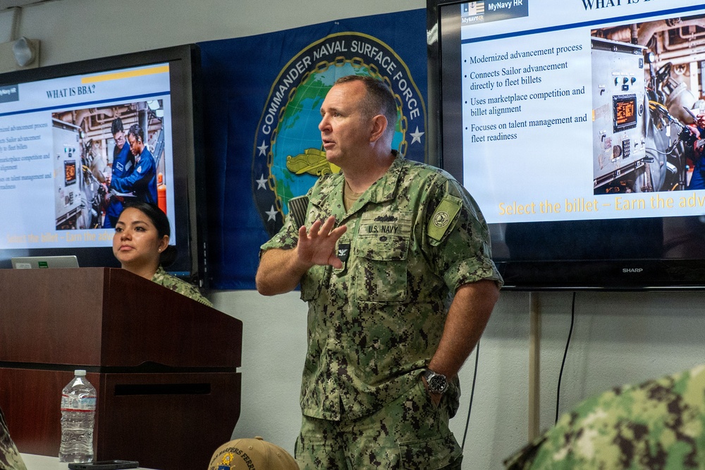 Naval Base San Diego Billet Based Advancement Brief