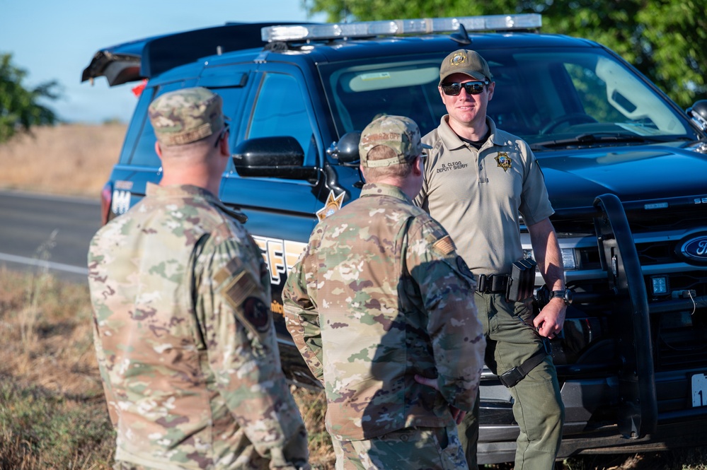 Beale Air Force Base and Yuba County Deputies Integrate Capabilities for Counter-sUAS Defense