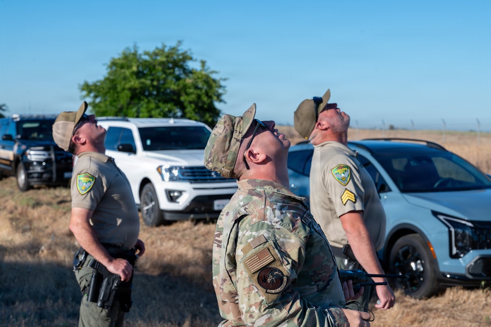 Beale Air Force Base and Yuba County Deputies Integrate Capabilities for Counter-sUAS Defense