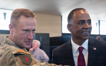 Fort Bliss 3D barracks ribbon cutting ceremony