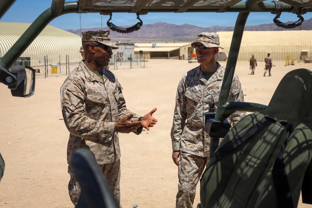 BGen Brady visits 2nd MarReg at SLTE 4-26
