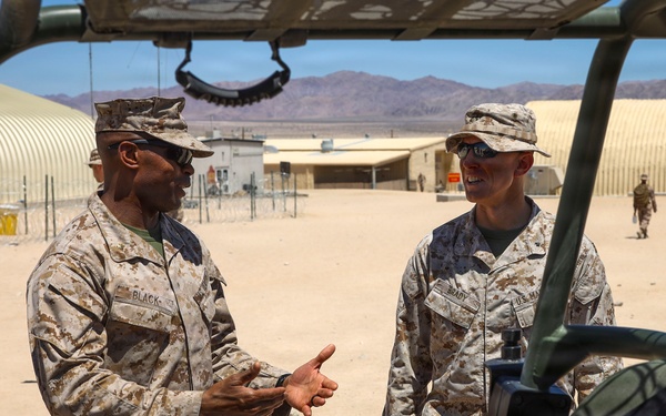BGen Brady visits 2nd MarReg at SLTE 4-26