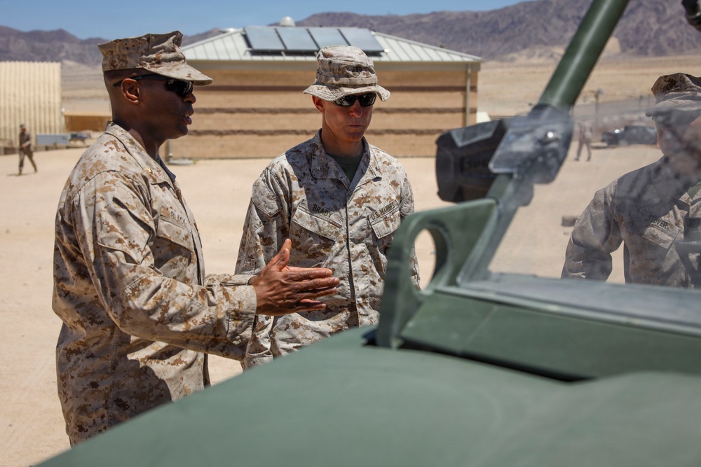 BGen Brady visits 2nd MarReg at SLTE 4-26