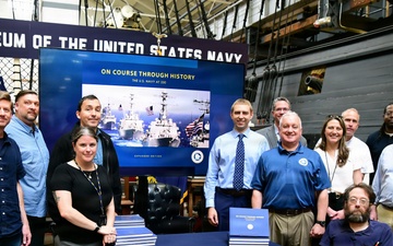 'On Course Through History: The. U.S. Navy at 250' Book Ceremony