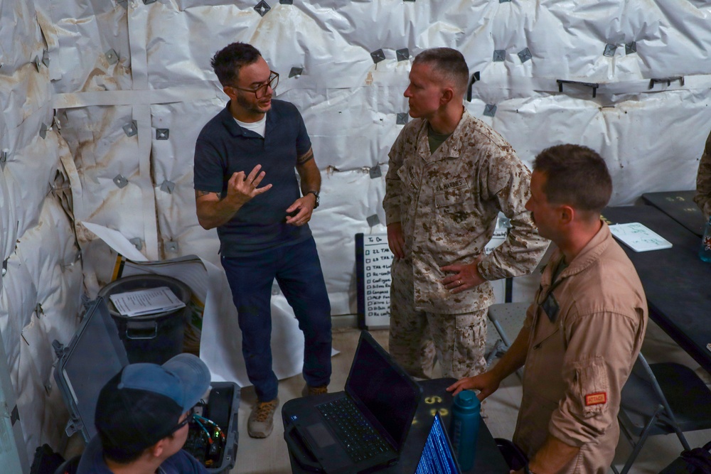 BGen Brady visits 2nd MarReg at SLTE 4-26