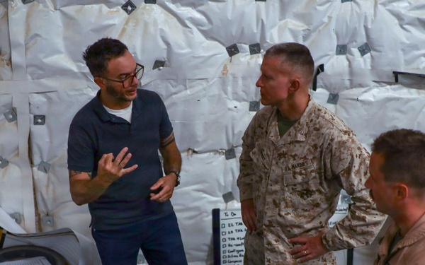 BGen Brady visits 2nd MarReg at SLTE 4-26
