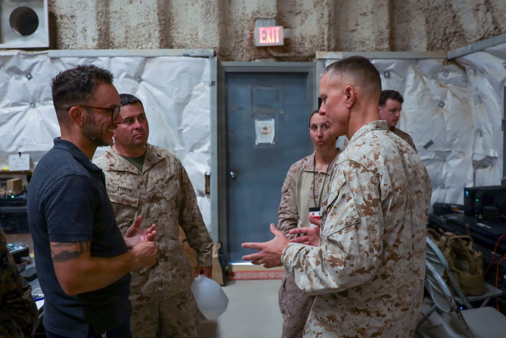 BGen Brady visits 2nd MarReg at SLTE 4-26
