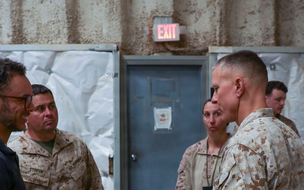BGen Brady visits 2nd MarReg at SLTE 4-26