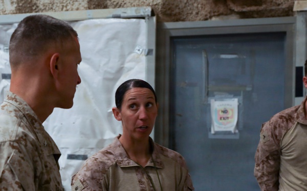 BGen Brady visits 2nd MarReg at SLTE 4-26