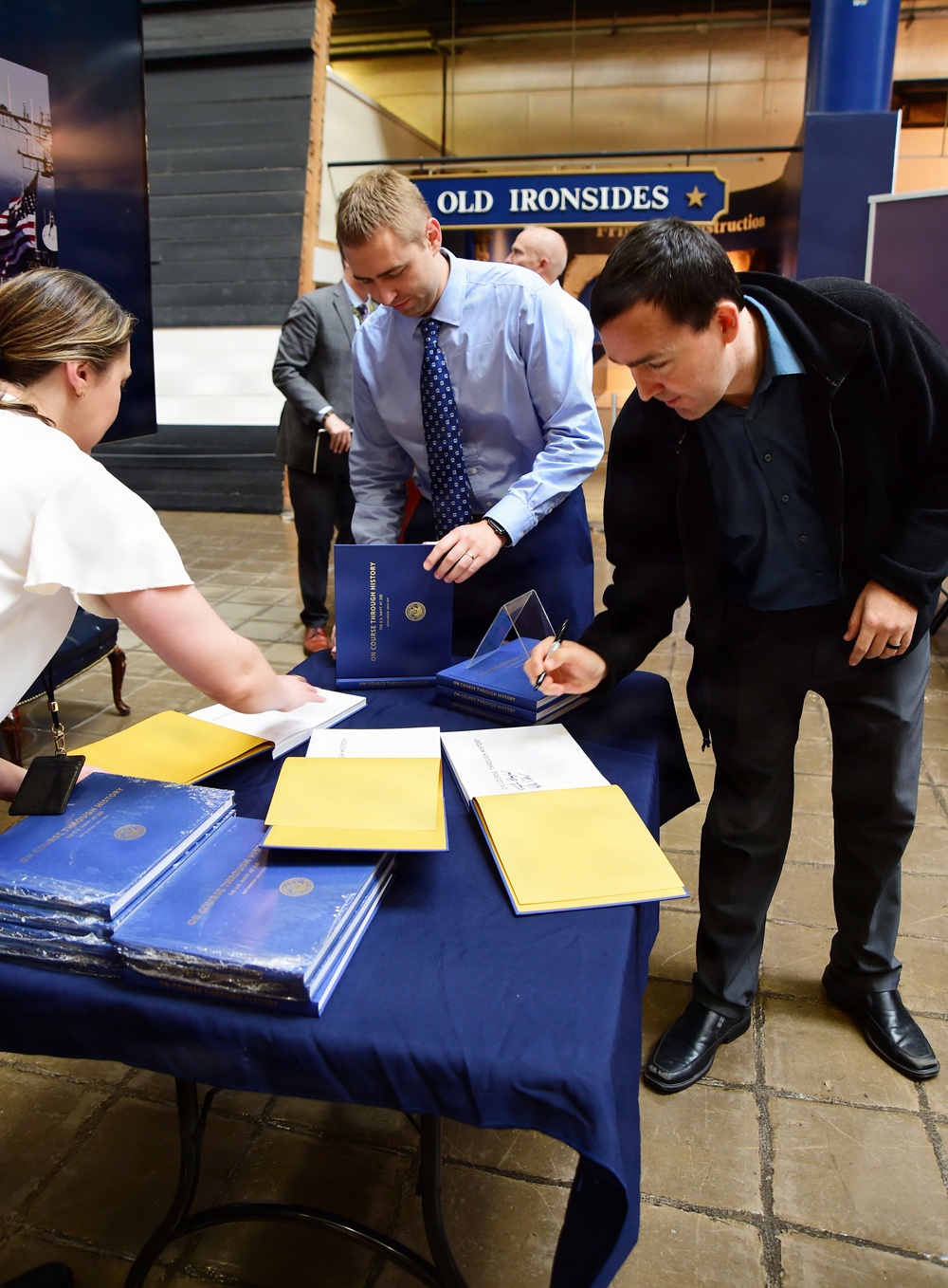 'On Course Through History: The. U.S. Navy at 250' Book Ceremony